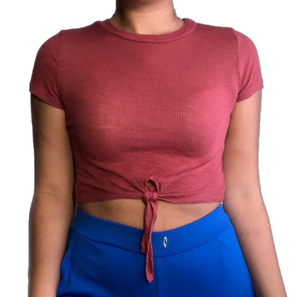 Forever 21 Crop Top - Rose